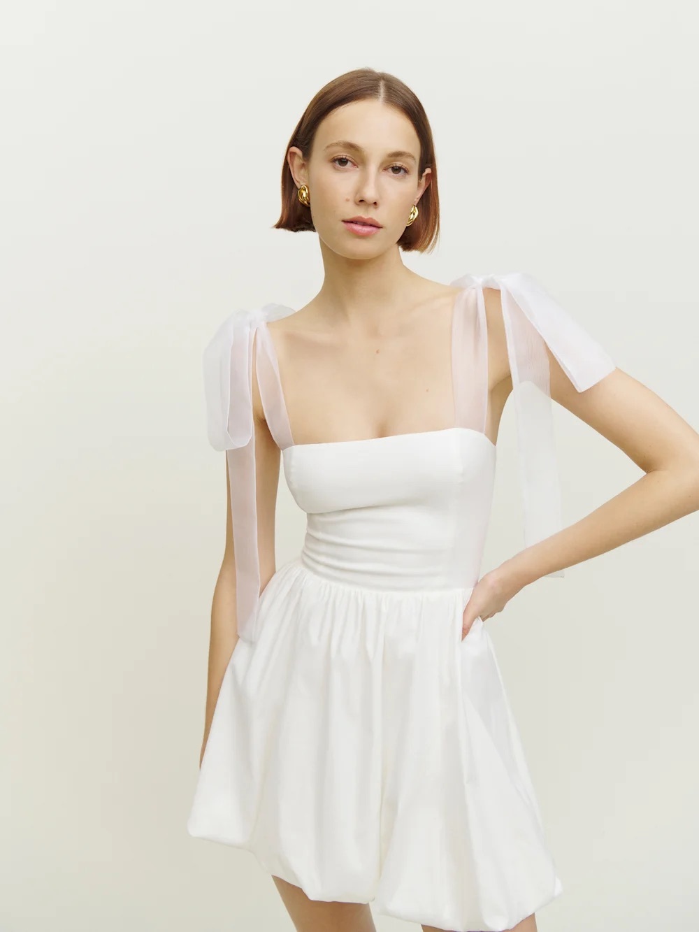 NWOT Reformation Enza Mini Dress - size 10